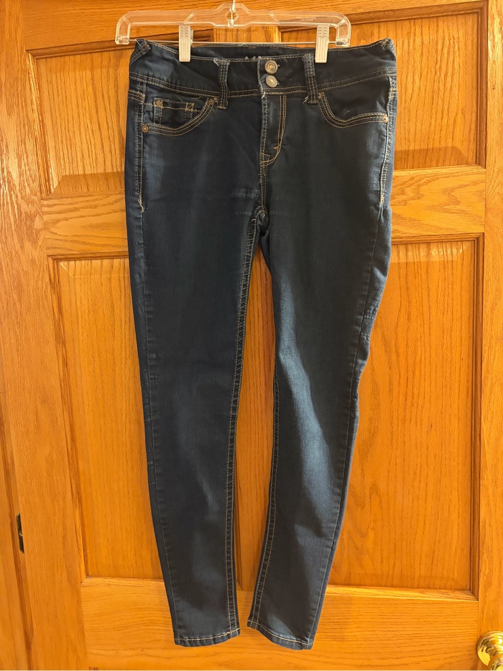 Wallflower Women's Dark Blue Skinny Jeans